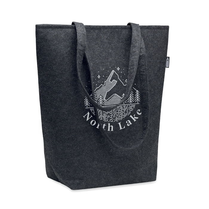 Black felt bag online